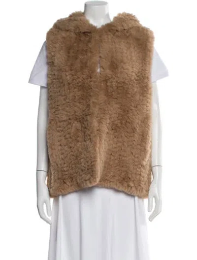 Pre-owned Belle Fare Coat W/ Tags In Neutral