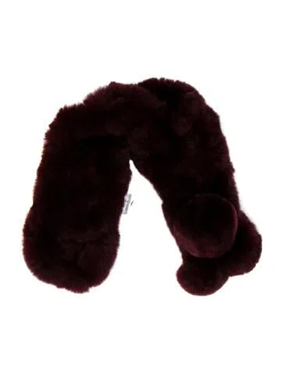 Pre-owned Belle Fare Scarf In Black