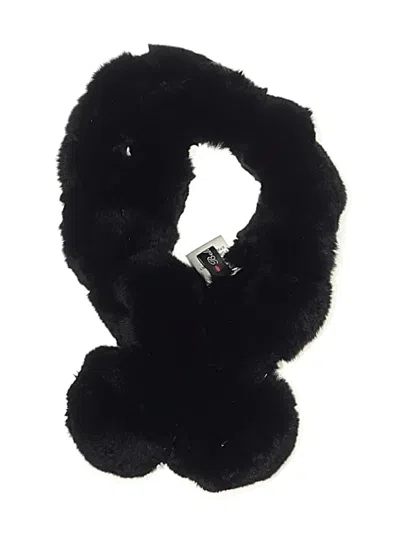 Pre-owned Belle Fare Scarf In Black