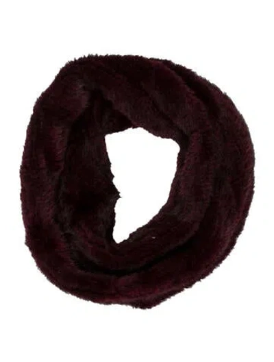 Pre-owned Belle Fare Scarf In Purple