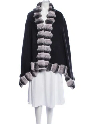 Pre-owned Belle Fare Shawl W/ Tags In Black