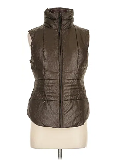 Pre-owned Belle Fare Vest In Brown