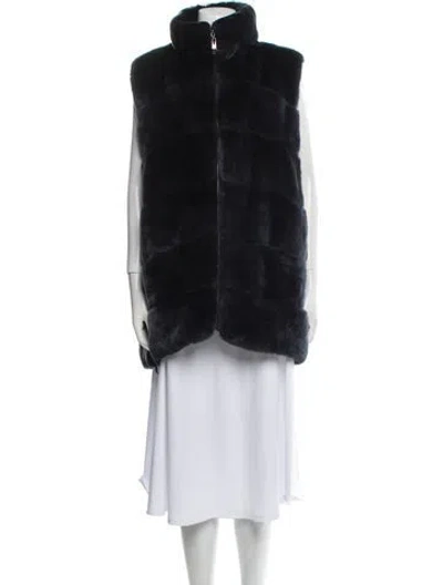 Pre-owned Belle Fare Vest W/ Tags In Blue