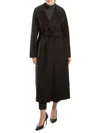 Belle Fare Women's Double-faced 100% Cashmere Long Coat In Black