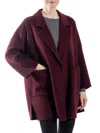 Belle Fare Women's Double-faced Cashmere Open-front Jacket In Brown