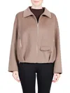 Belle Fare Women's Double-faced Cashmere Short Jacket In Brown