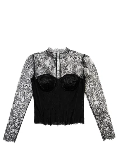 Belle Perle Top In Black