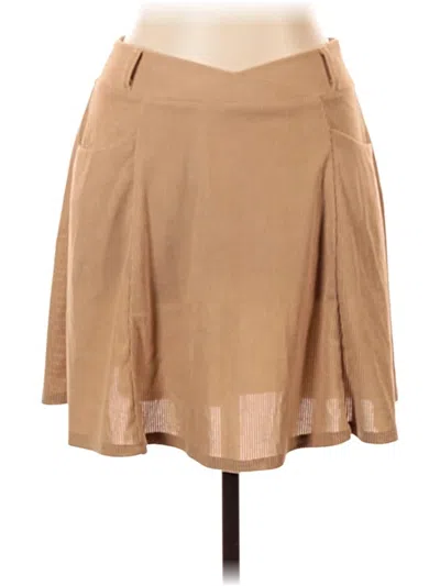 Pre-owned Belle Poque Casual Skirt In Brown