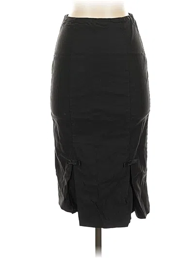 Pre-owned Belle Poque Formal Skirt In Black