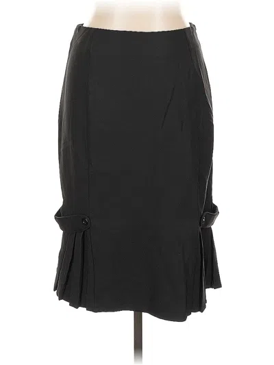 Pre-owned Belle Poque Formal Skirt In Black