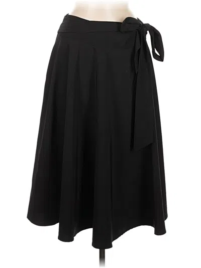Pre-owned Belle Poque Formal Skirt In Black