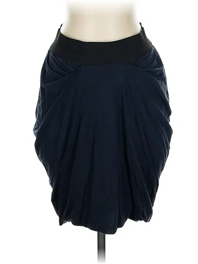 Pre-owned Belle + Sky Casual Skirt In Blue