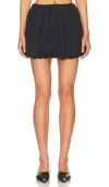 Belle The Label Balloon Skirt In 黑色