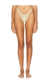 Belle The Label Bare Bottoms In Gold