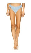 Belle The Label Bubble Bikini Bottom In Ash