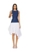 Belle The Label Cyrus Dress In 牛仔