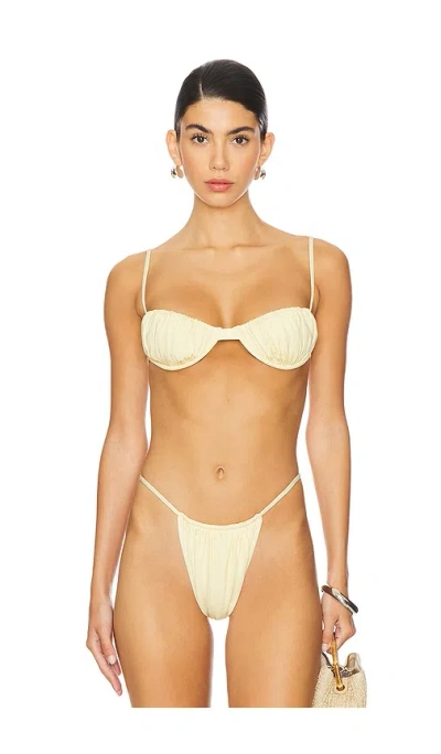 Belle The Label Sakina Top In Banana