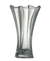 Belleek Pottery Dune 12" Waisted Vase In Clear