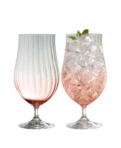 Belleek Pottery Galway Crystal Erne Craft Beer, Cocktail Set Of 2 In No Color