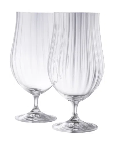 Belleek Pottery Galway Crystal Erne Craft Beer Glasses, Set Of 2 In No Color