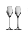 Belleek Pottery Galway Crystal Erne Sherry Glasses, Set Of 2 In No Color