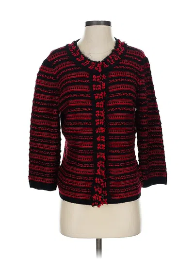 Pre-owned Bellefleur Cardigan Sweater In Red