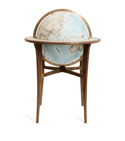 Bellerby Terrestrial Floor-standing Globe In Blue