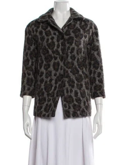 Pre-owned Bellerose Animal Print Jacket In Multi
