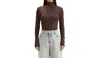 Bellerose Anoit Turtleneck Sweater In Chestnut In Pink