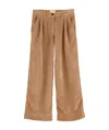 Bellerose Belt-loop Casual Pants In Brown