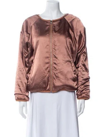 Pre-owned Bellerose Bomber Jacket In Pink
