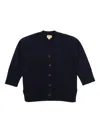 Bellerose Buttoned Gomp Cardigan In Black