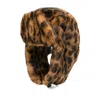 Bellerose Epka Leopard-print Trapper Hat In Brown