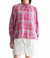 Bellerose Cassis Blouse In Check A In Pink