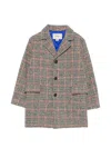 Bellerose Charles Check-pattern Coat In Multi