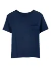 Bellerose Chest-pocket T-shirt In Blue