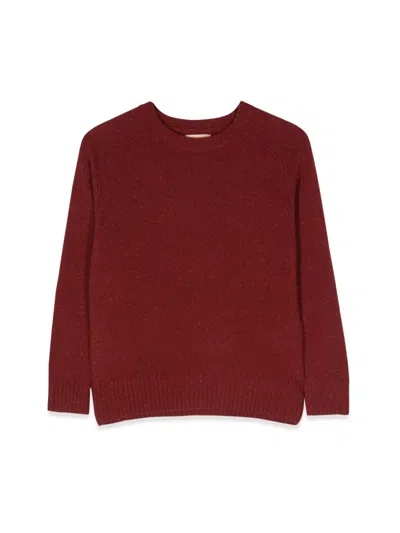 Bellerose Classic Mini Sweater For Boys In Red