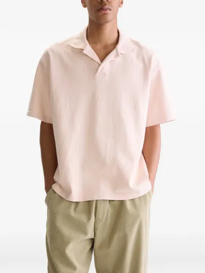 Bellerose Collared Polo Shirt In Pink