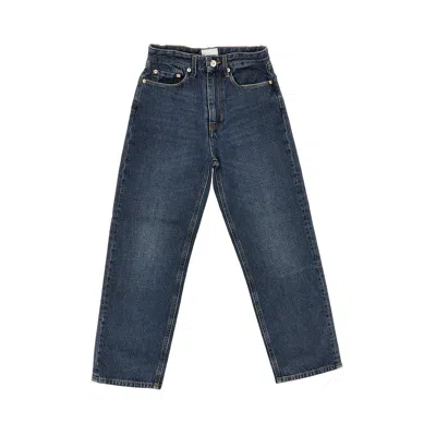 Bellerose Kids' Cotton Denim 'peter' Jeans In Blue