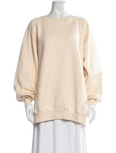 Pre-owned Bellerose Crew Neck Long Sleeve Sweatshirt In Neutrals