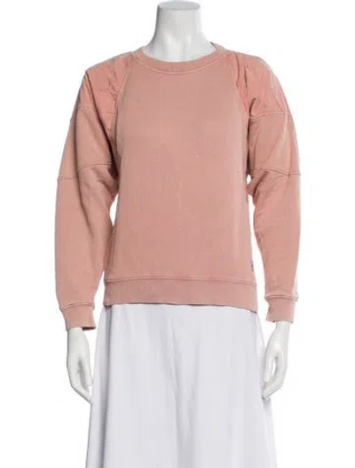 Pre-owned Bellerose Crew Neck Long Sleeve Sweatshirt In Pink