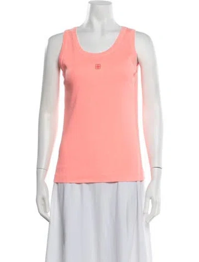 Pre-owned Bellerose Crew Neck Sleeveless Top W/ Tags In Orange