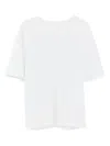 Bellerose Crew-neck T-shirt In White