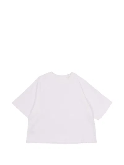 Bellerose Kids' Crew-neck T-shirt In Purple