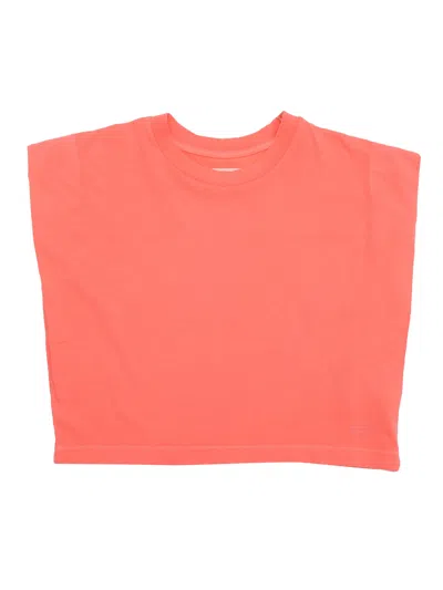 Bellerose Kids' Crom51 T1570 T-shirts In Orange