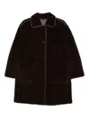 Bellerose Easton Reversible Patch-pocket Coat In Brown