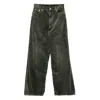 Bellerose Belt Loop Casual Pants In Green