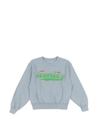 Bellerose Kids' Fadopo Round-neck Sweatshirt In Blue
