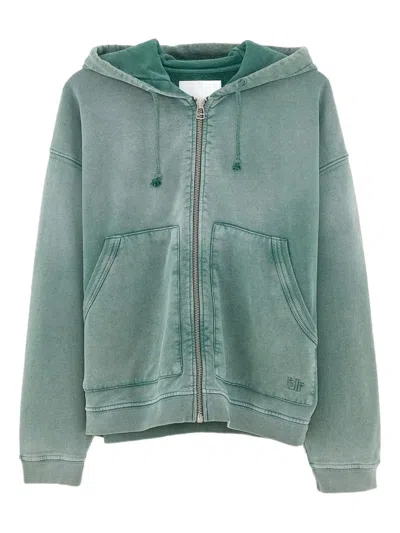 Bellerose Falkon Hooded Zip-fastening Sweatshirt In Multi