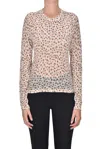 Bellerose Flower Print Pullover In Neutral